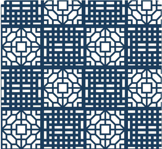 This repetition might be regular and obvious—such as squares repeated on a grid—or more irregular or asymmetrical, creating a more abstract-looking pattern.